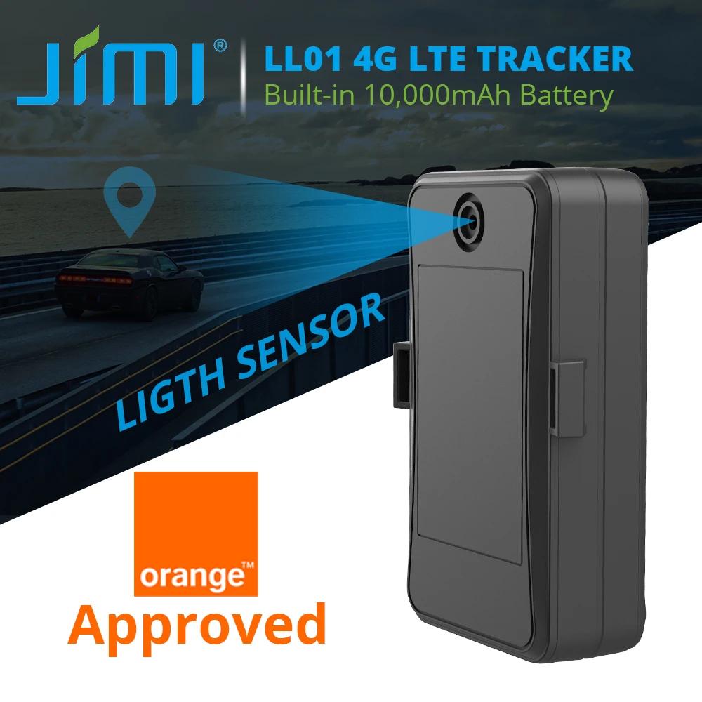 Jimi-LL01 4G LTE ڱ GPS , 10000mAh ͸ IP65  ǽð   ڻ 